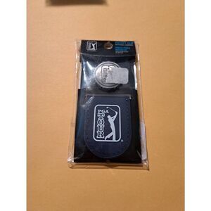 New PGA Tour Blue Pocket Clip with Ball Marker NWT Official Golf Accessory
